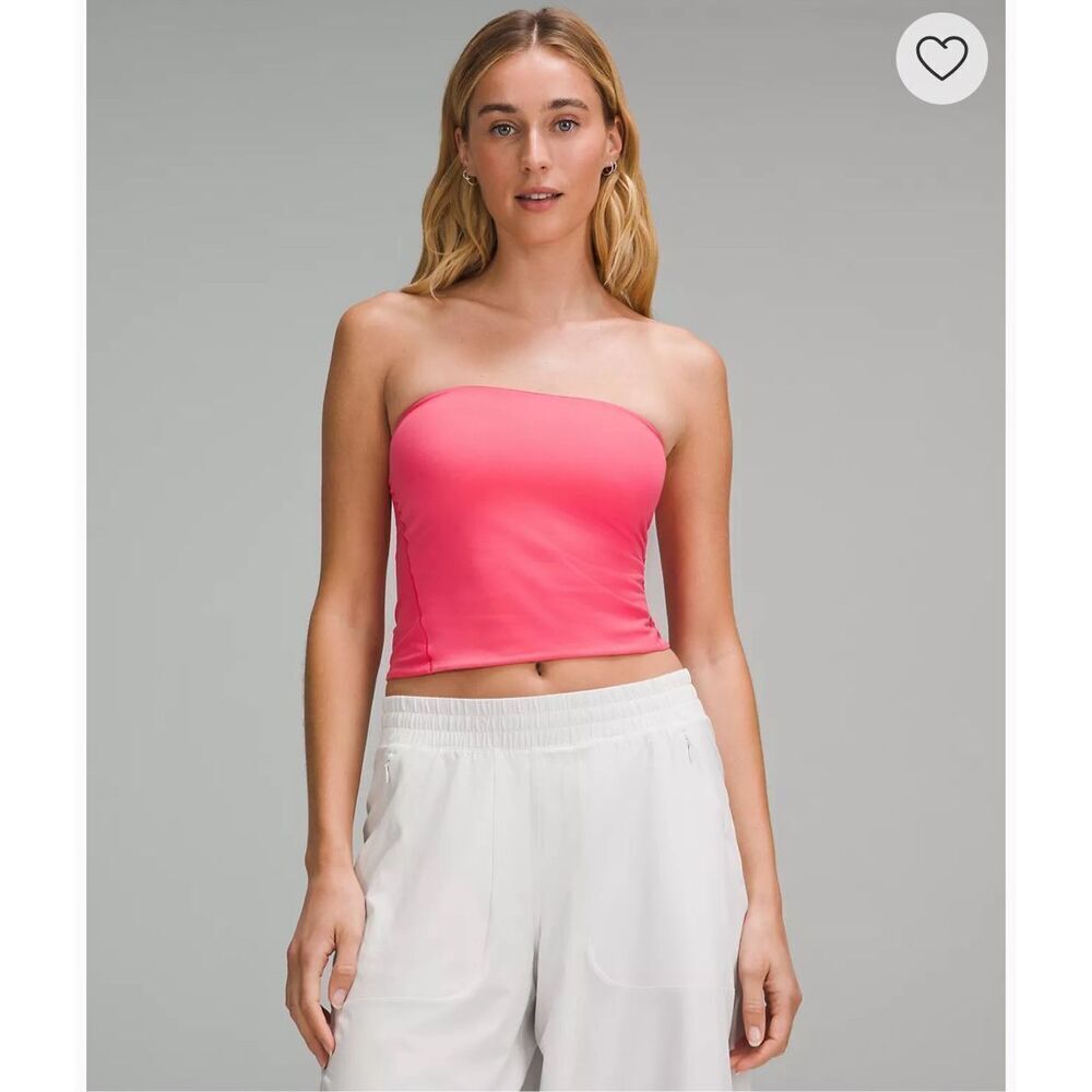 Lululemon Wundermost Ultra-Soft Nulu Tube Top size M